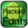 Android Font Packer
